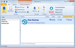 Software backup  Fbackup